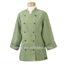 Custom Hot sale work wear manga comprida restaurante uniforme